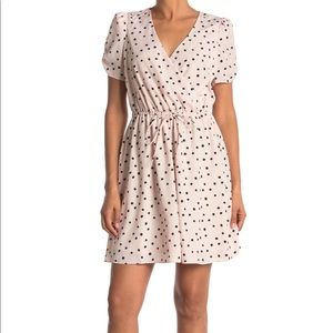 Betsey Johnson Polkadot Print Mini Dress